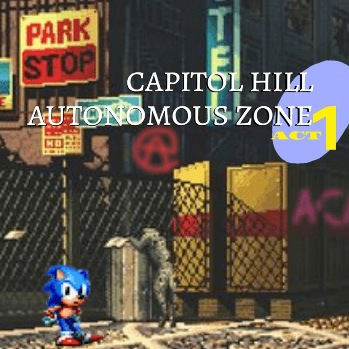 Video game - Park Stop Capitol Hill Autonomous Zone Mor! Ac