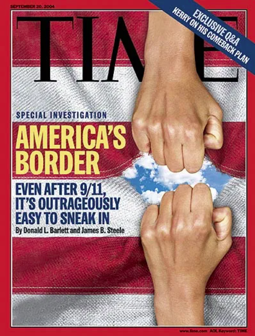 goatse time cover - Bodo Exclusive Q&A Kerry On His Comeback Plan Tin Special Investigation America'S Border Even After 911, It'S Outrageously Easy To Sneak In By Donald L. Barlett and James B. Steele