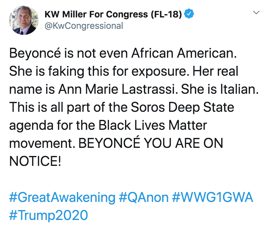 Exergonic reaction - Kw Miller For Congress Fl18 Beyonc is not even African American. She is faking this for exposure. Her real name is Ann Marie Lastrassi. She is Italian. This is all part of the Soros Deep State agenda for the Black Lives Matter movemen