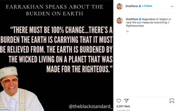 DeSean Jackson Hitler Quote -  Farrakhan Speaks About The Burden On Earth Onefone de oro