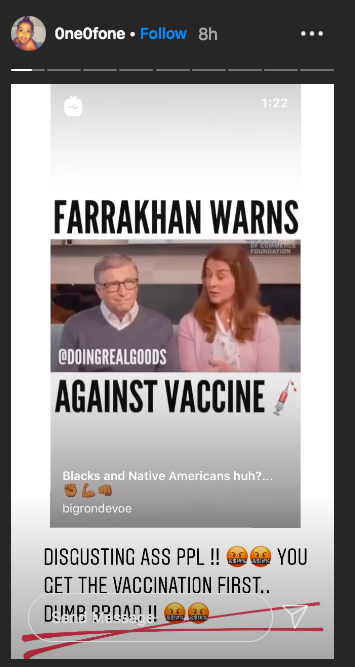 DeSean Jackson Hitler Quote - Farrakhan Warns Gumilenice Foundation Cdoingrealgoods Against Vaccine Blacks and Native Americans huh?... bigrondevoe Disgusting Ass Ppl !!! You Get The Vaccination First.. Domp Broad !!
