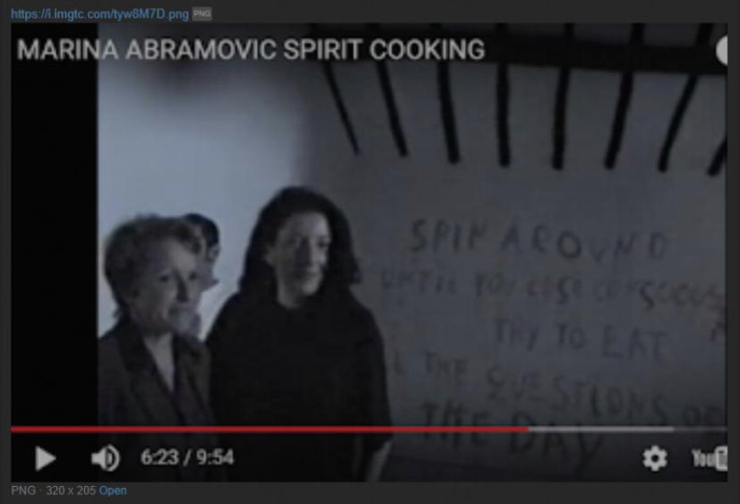 photograph - Png Marina Abramovic Spirit Cooking Spinacond in porost goas The To Eat 6.23 You Png 320 x 205 Open