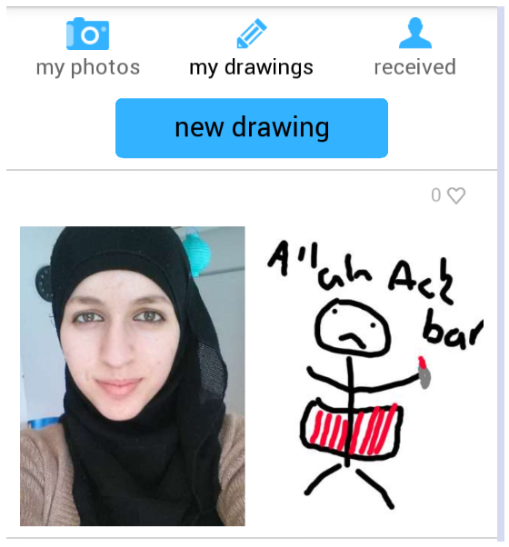 french girl trolling - 10 my photos my drawings received new drawing 0 Allah Ack 6 bar