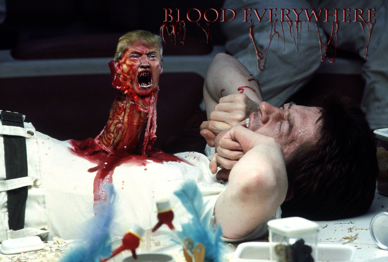 blood everywhere