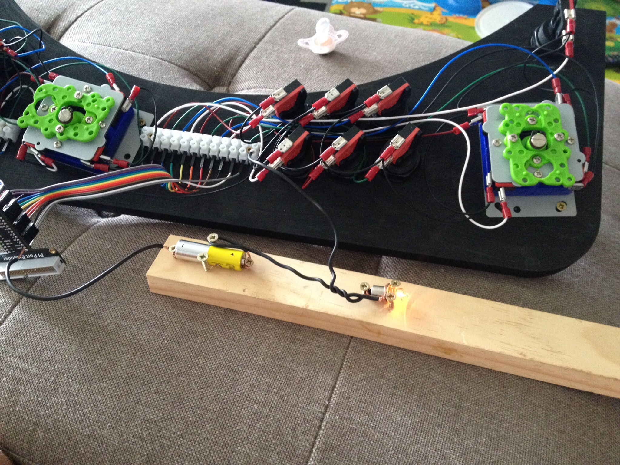 Wiring with tester