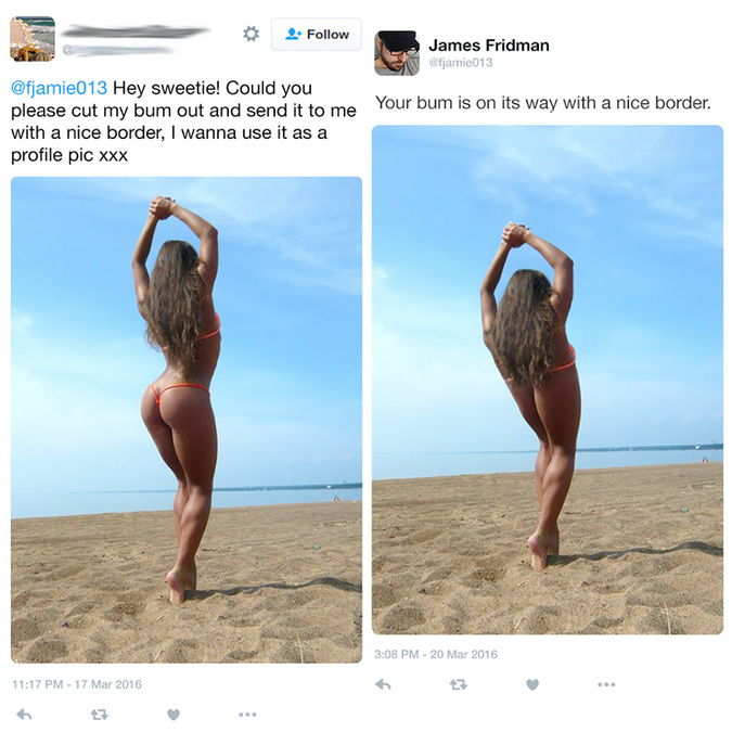 James Fridman's Newest Photoshop Troll - What Happens When You Ask the Wrong Guy for Photoshop Help