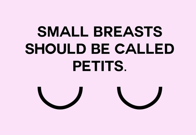 funny name Name - Small Breasts Should Be Called Petits.
