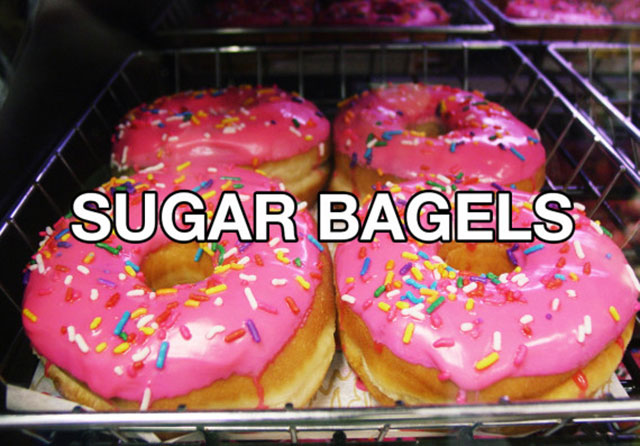 funny name for everyday items - Sugar Bagels