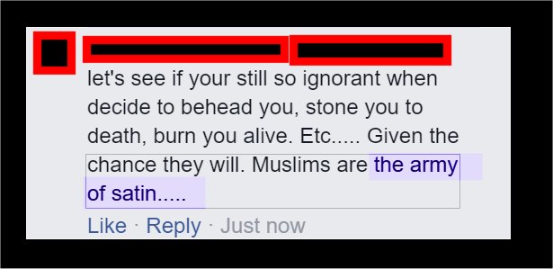 A reply in a "religious" fight over on FB