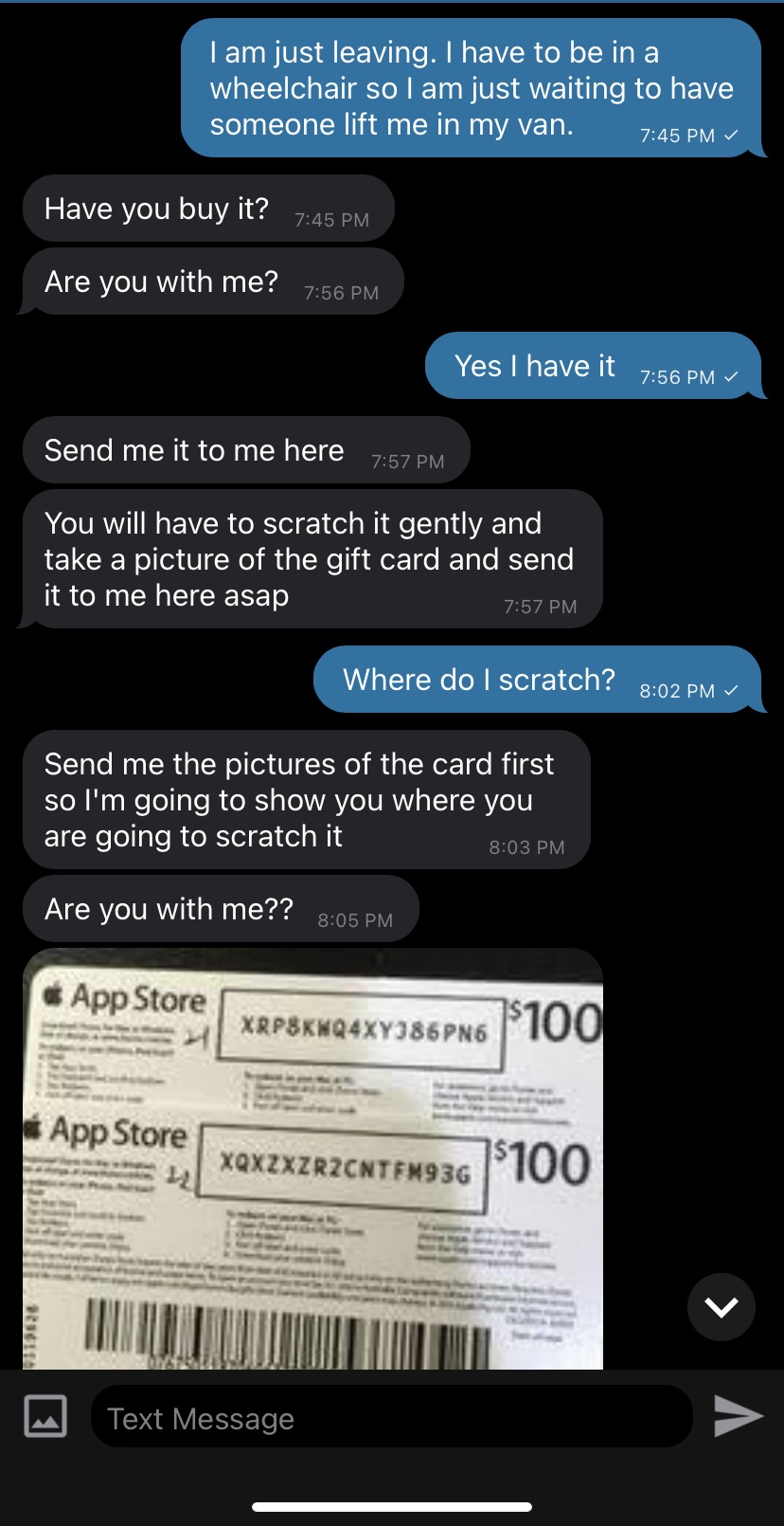 Trolling a Scammer