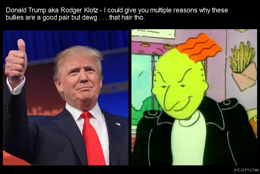 What If Presidential Candidates Were 90s Nickelodeon Characters?