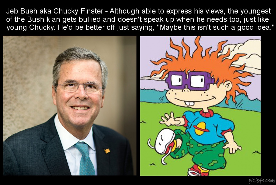 What If Presidential Candidates Were 90s Nickelodeon Characters?