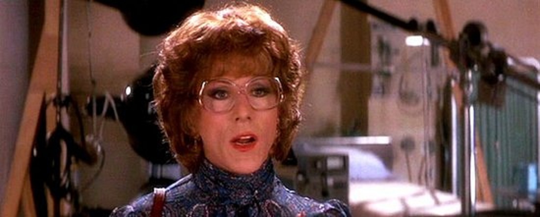 Tootsie (1982) - Dustin Hoffman plays Michael Dorsey, a talented but difficult actor that can’t find a job in the New York theater scene. Out of work and luck, Dorsey decides to adopt a new identity as Dorothy Michaels, a sweet but strong woman who lands a role on the popular soap opera Southwest General. This film won several awards and the screenplay is regarded as one of the best comedy screenplays ever written.