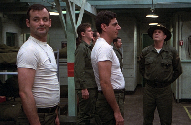 Stripes (1981) - Starring Bill Murray, Harold Ramis and John Candy, the story revolves around two deadbeat friends (Murray and Ramis) who decide to join the U.S. Army so that they can have some direction in life. What ensues is a hilarious bootcamp and secret mission that will leave you holding your sides.