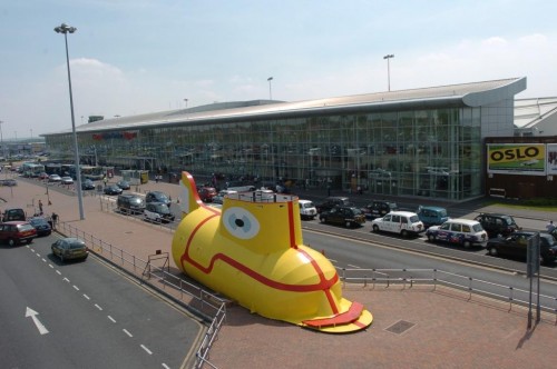 The Airport in Liverpool Was Renamed After Him - In 2001 the Liverpool Airport was renamed, The Liverpool John Lennon Airport. A statue of a yellow submarine was erected in front of the building in 2005. 