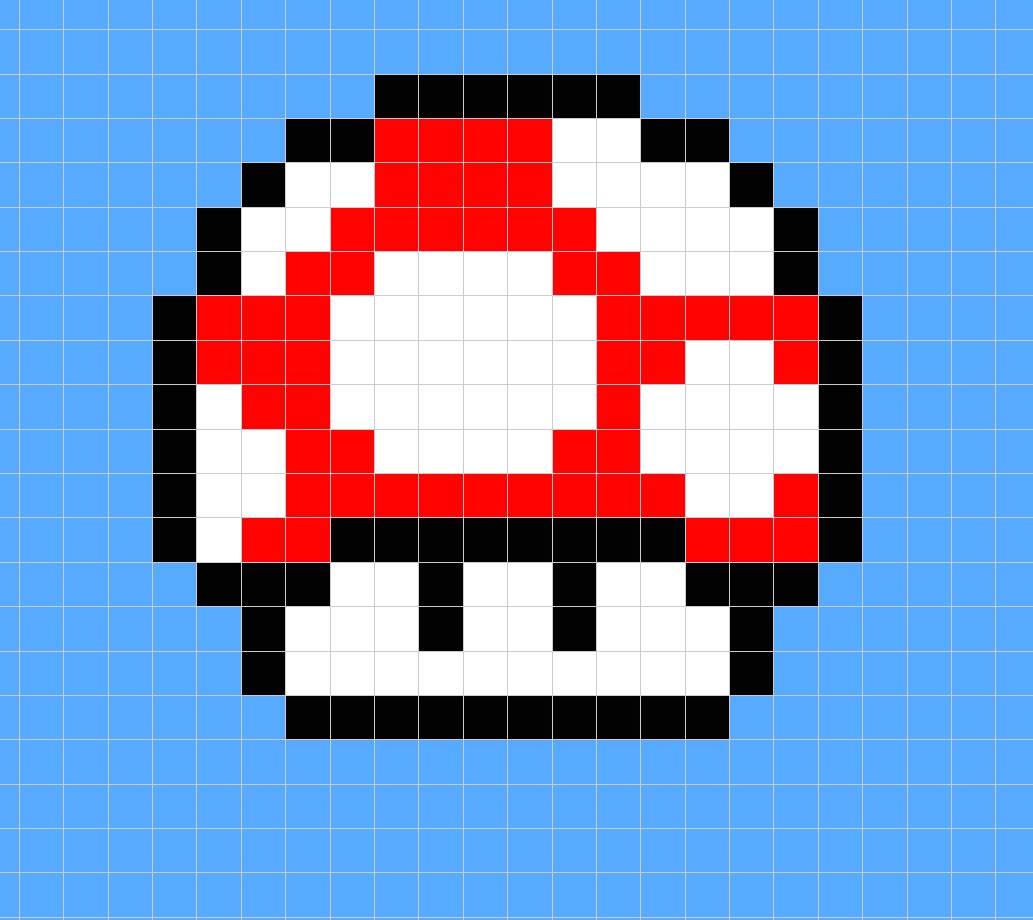 A Mario mushroom I did