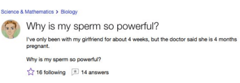 Times When Sex Questions Got Way Way, Too Complicated