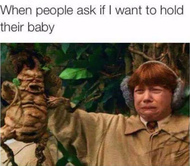 Life's Situations That Are as Harry as Vaginas in the 90's