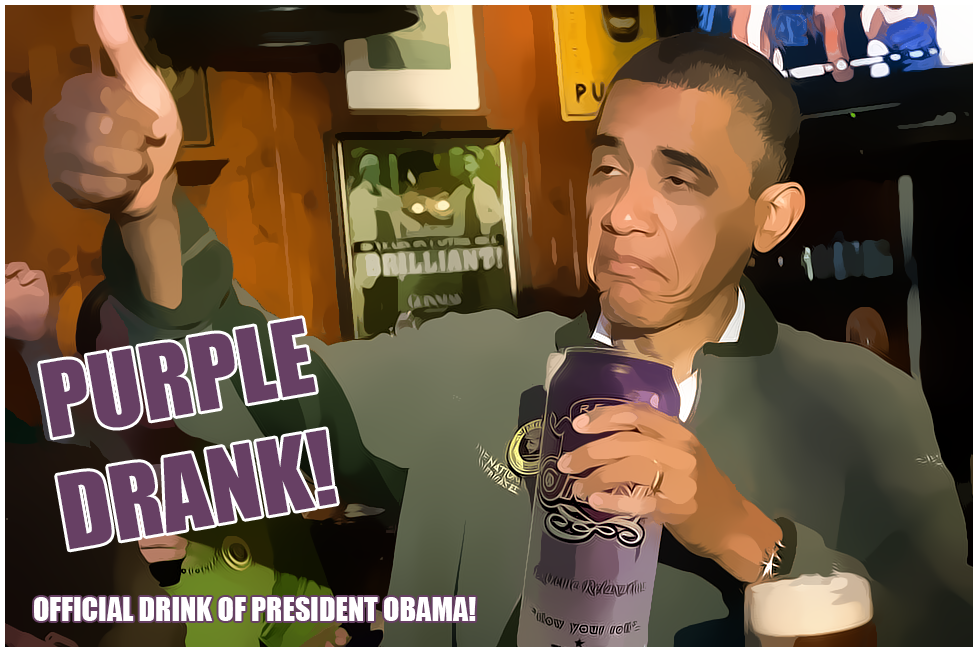 barack obama cool - Purple Drank! Official Drink Of President Obama! Wow youp of