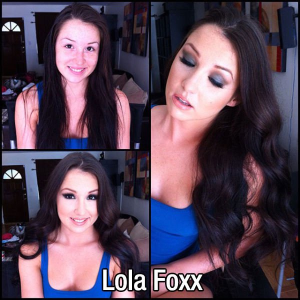 riley reid no makeup - Lola Foxx