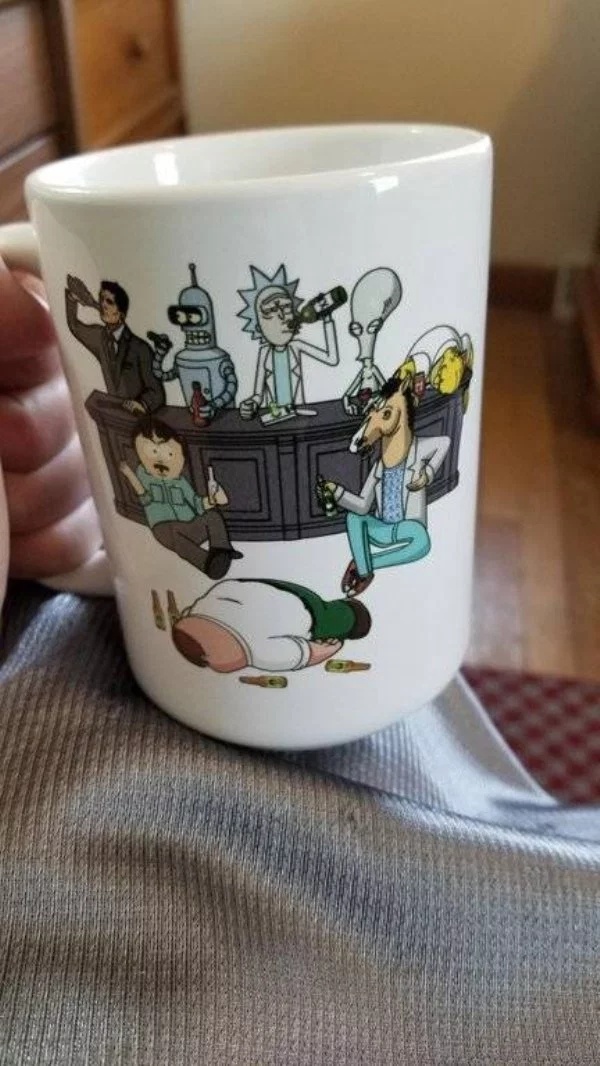 drinking buddies mug