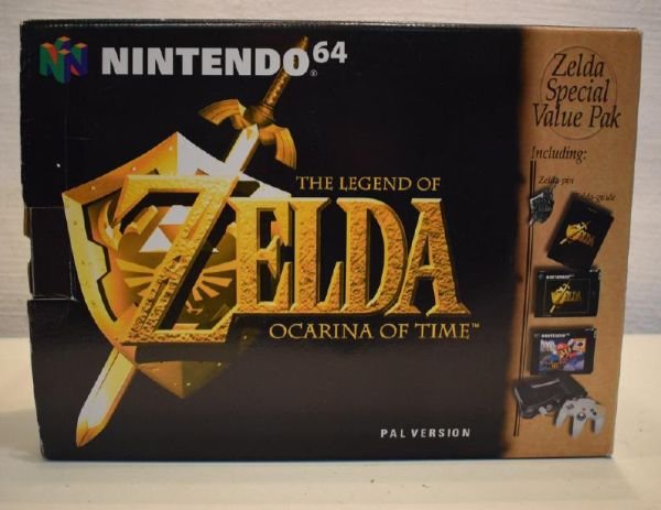 legend of zelda ocarina of time box - Nintendo 64 Zelda Special Value Pak Including The Legend Of Ocarina Of Time" Pal Version
