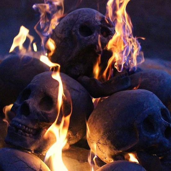 MYARD FIREPROOF HUMAN FIRE PIT SKULL GAS LOG FOR NG, LP WOOD FIREPLACE, FIREPIT, CAMPFIRE, HALLOWEEN DECOR, BARBECUE (BLACK, 1PK)

$69.95