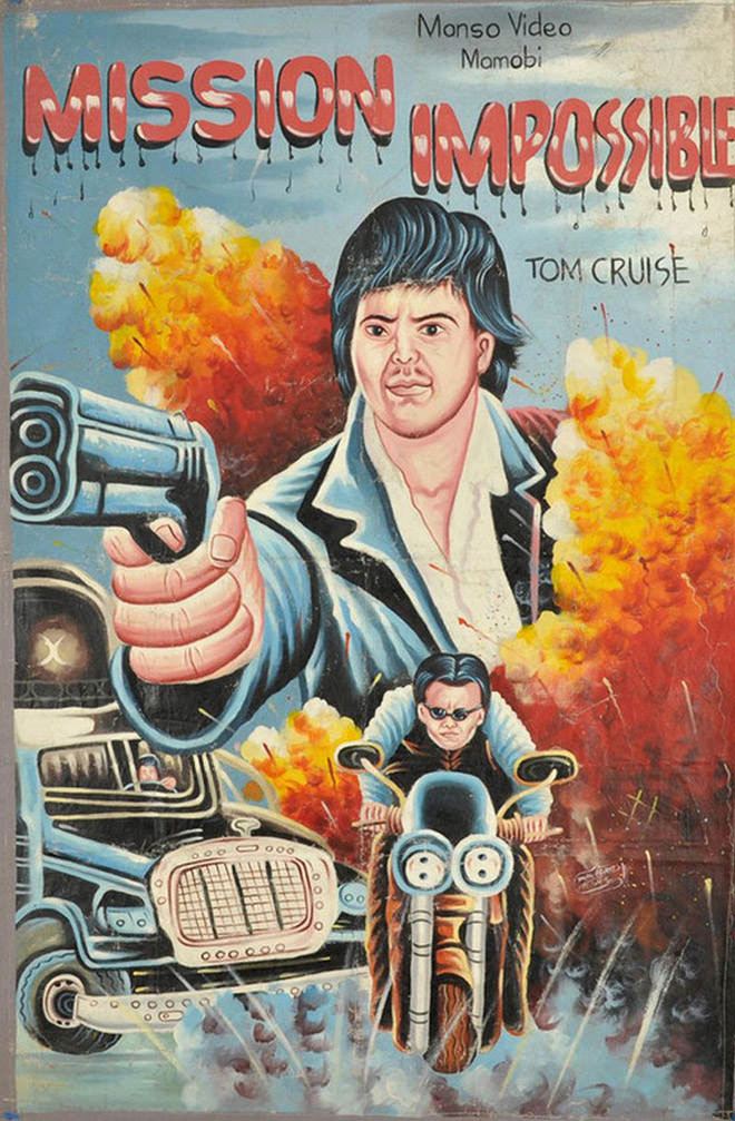 A Collection of Hand-Painted Movie Posters From Africa
