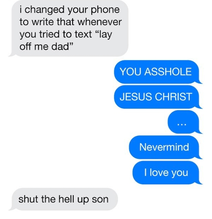 When Playing A Joke On Your Dad Backfires 