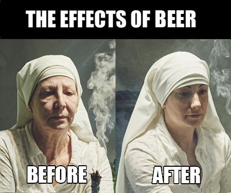 headgear - The Effects Of Beer Before After
