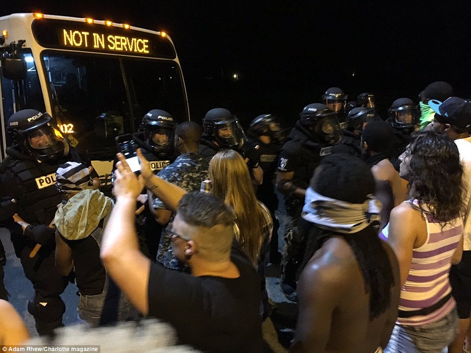 Photos From Last Night's Riot In Charlotte North Carolina