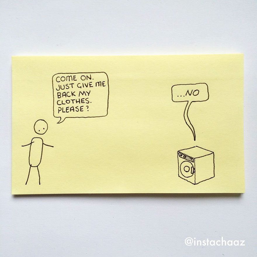 A Brutally Honest Sticky Note Guide To Life - Funny Gallery