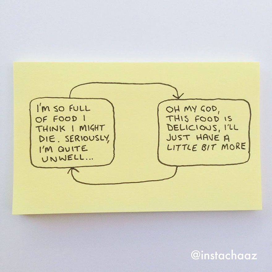A Brutally Honest Sticky Note Guide To Life