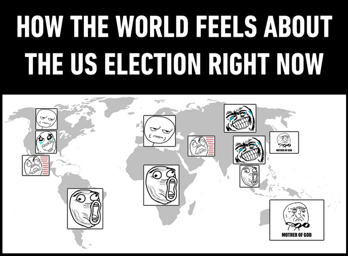 2014 fifa world cup - How The World Feels About The Us Election Right Now Mother Of God