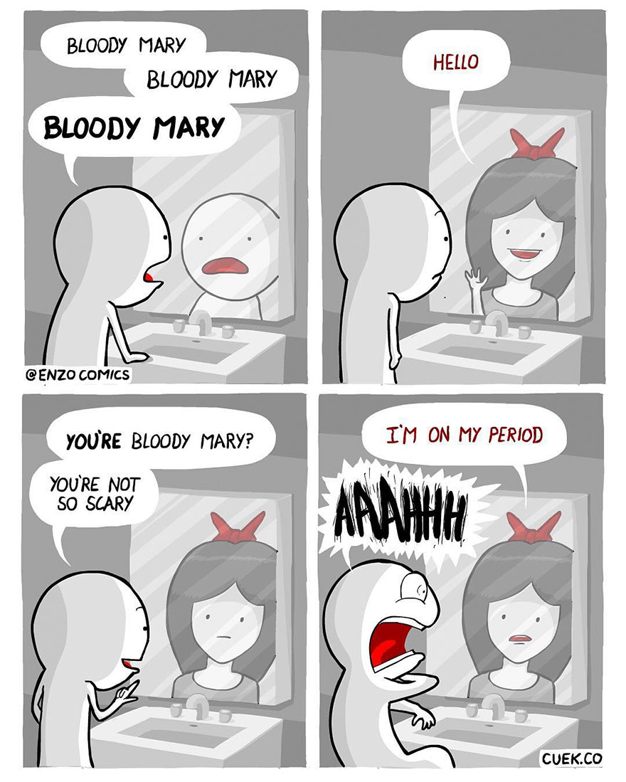 relationship meme of funny love comics Hello Bloody Mary Bloody Mary Bloody...