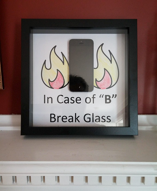 parents who know how to deal with kids - In Case of B Break Glass