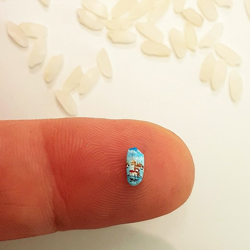 miniature art small objects