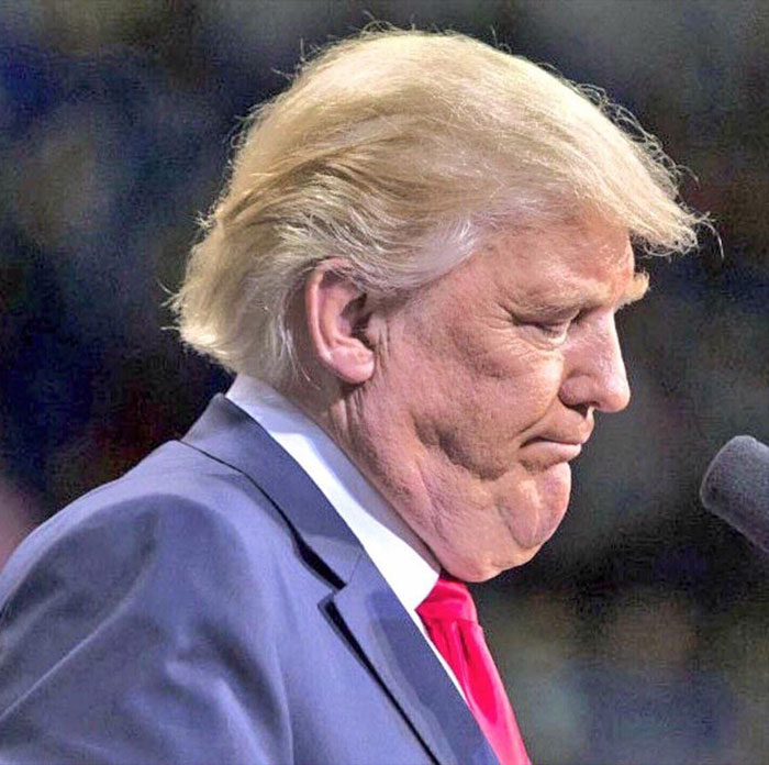 This Picture Of Trumps Double Chin Sparked An Epic Photoshop Battle