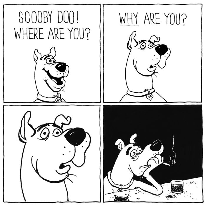 sad comics - Scooby Doo! Where Are You? Why Are You?