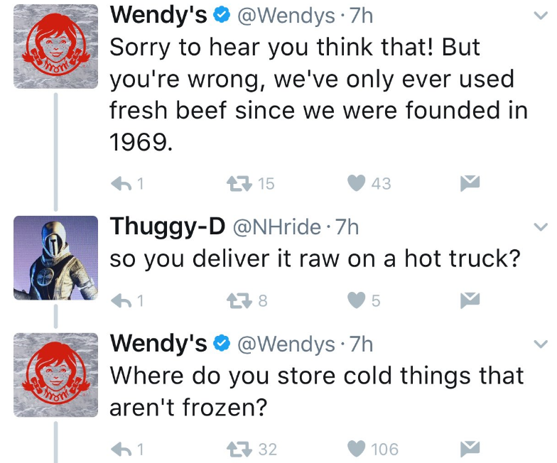 Wendy's Owns A Twitter Troll So Badly He Deletes His Account