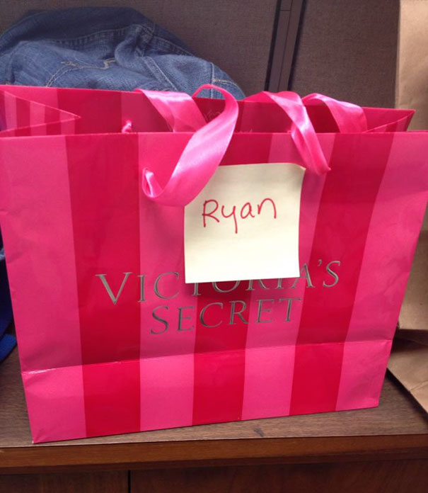 victoria's secret shopping bag selfies - | Ryan Secret