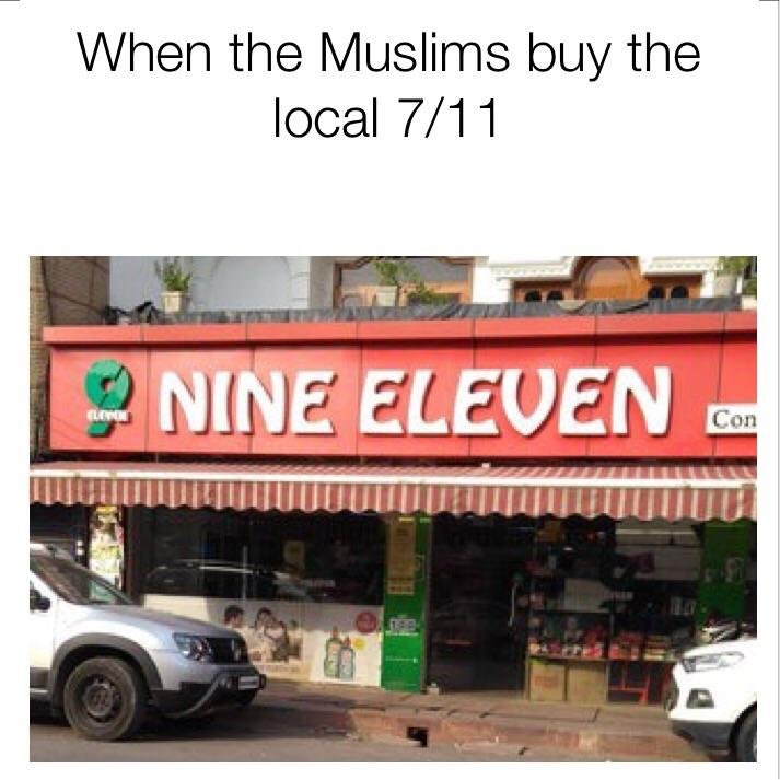Store named nine eleven dank meme