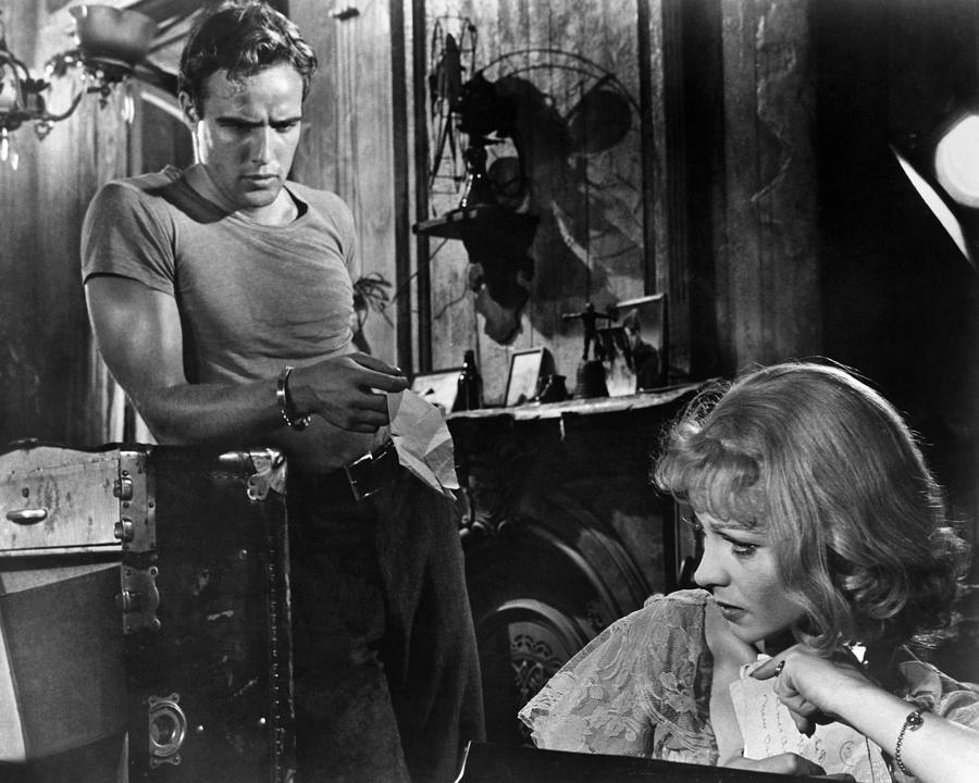 A Streetcar Named Desire (1951) - Based on the play by Southern playwright Tennessee Williams, this was the first collaboration between director Elia Kazan and actor Marlon Brando. The film follows Blanche (Vivian Leigh) as she leaves her small town in Mississippi, to live with her sister Stella (Kim Hunter) and her husband Stanley (Brando). Blanche's present causes tension and desire in an already troubled marriage.  