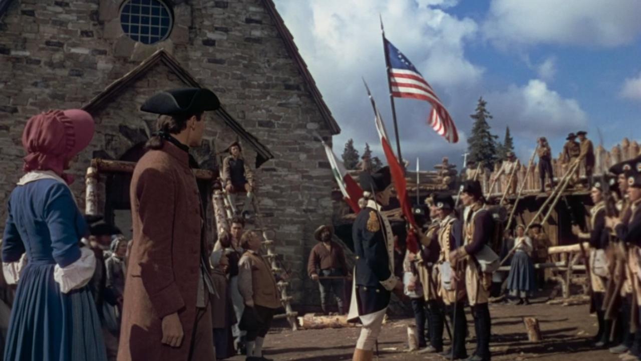 Drums Along the Mohawk (1939) - Another John Ford film, this one takes place in 1776 New York, right before the revolutionary war. Fighting off Indian attacks, the settlers try to make a stand in the valley they have come to call home. This was Ford’s first technicolor film and it received two Academy Award nominations.