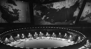 Dr. Strangelove: Or How I Learned to Stop Worrying and Love the Bomb (1964) - One of the funniest movies of the 1960s, Dr. Strangelove played on America’s fear of a nuclear attack during the height of the cold war. Set in “The War Room”, Peter Sellers amazingly plays three different roles as; Group Capt. Lionel Mandrake, President Merkin Muffley and Dr. Strangelove. This is one of the first widely praised movies by master Stanley Kubrick.