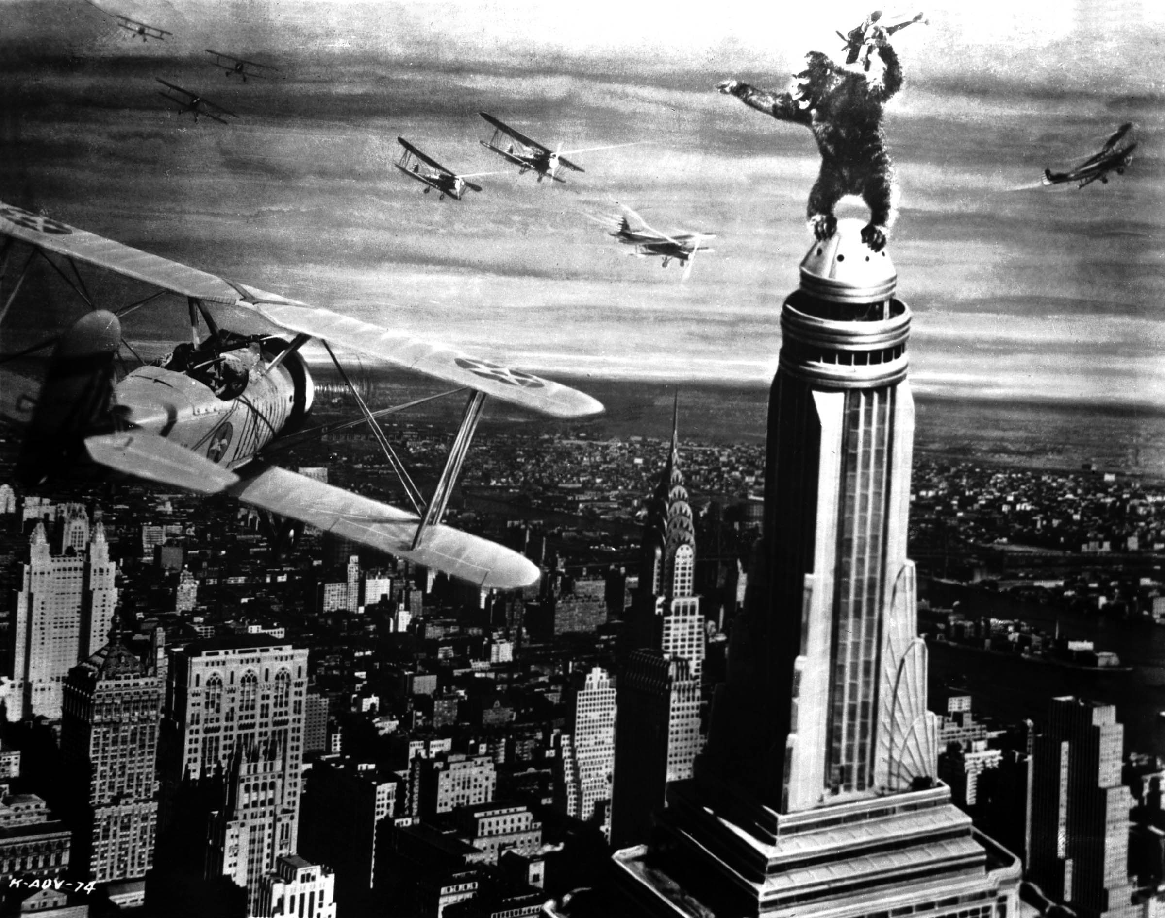 King Kong (1933) - Probably the most famous monster movie of all time, this was the first real “blockbuster”. Carl Denham travels to far away islands to make travel films when he encounters Kong, a massive ape that is worship by the island people. Kong is sedated and brought to New York City, this is where one of the most iconic scenes in film history takes place. 