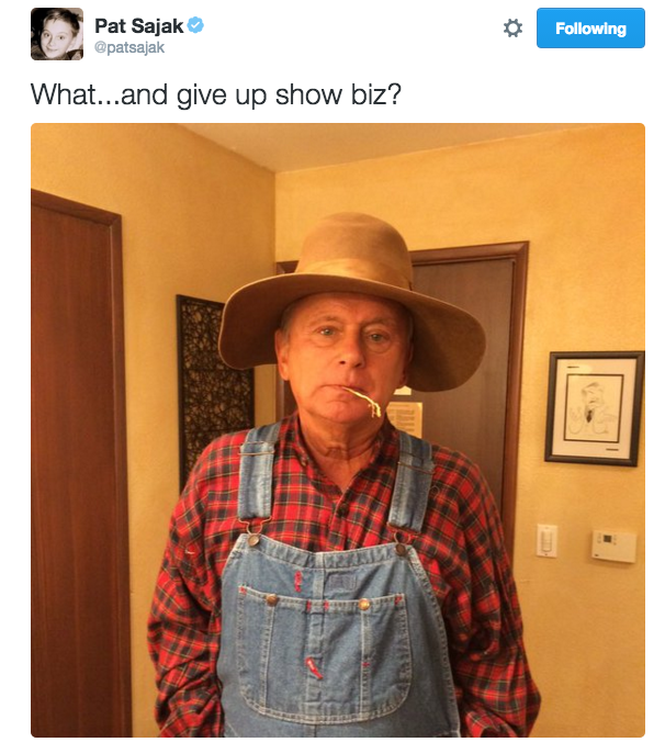 Pat Sajak Has The Funniest Twitter Account