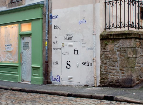 Hilarious Dude Paints Over Graffiti With Readable Fonts