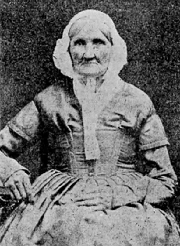 Hannah Stilley, the earliest born person ever photographed, born 1746  - photo 1840
