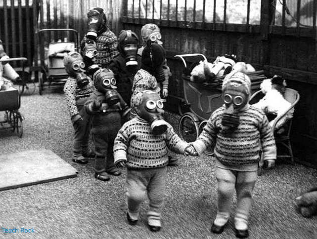 Liverpool school children - 1941
